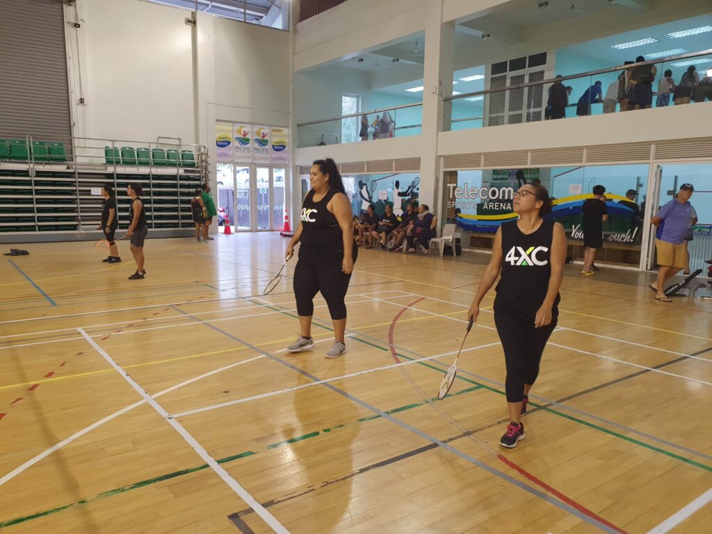 Local Badminton Team Cook Islands